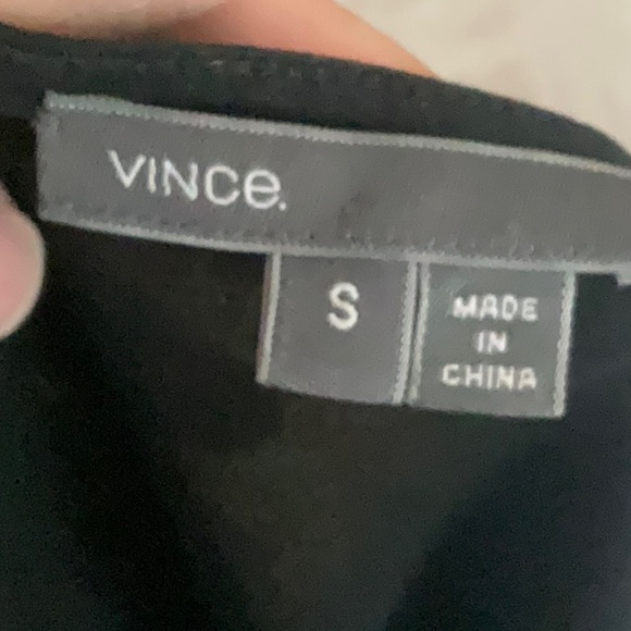 Vince Black Silk Shift Dress, S. - Picture 7 of 8